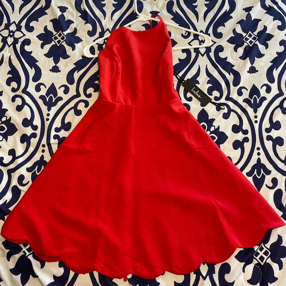 Backless Red Dress from Lulus.